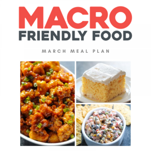 March 2021 Meal Plan