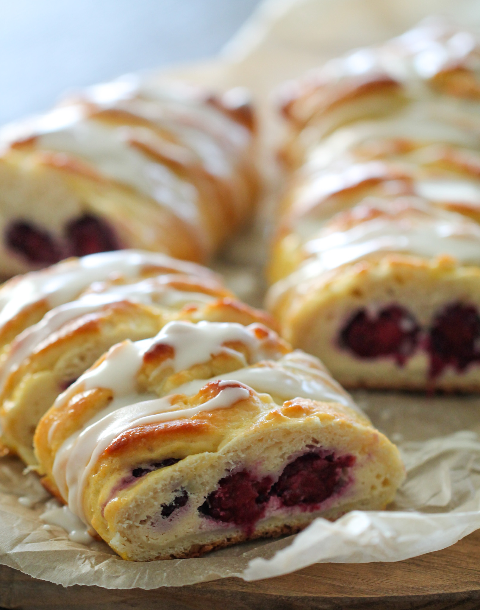 Blackberry Cream Cheese Danish – Macro Friendly Food