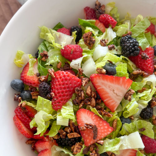 Copycat Nuts About Berries Salad – Macro Friendly Food