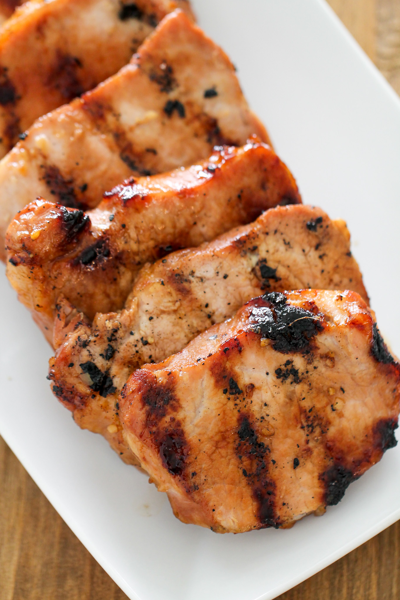 Grilled Teriyaki Pork Chops Macro Friendly Food