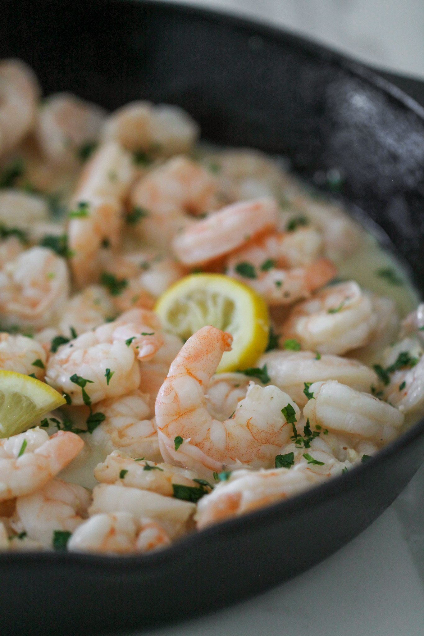 Garlic Butter Shrimp Macro Friendly Food