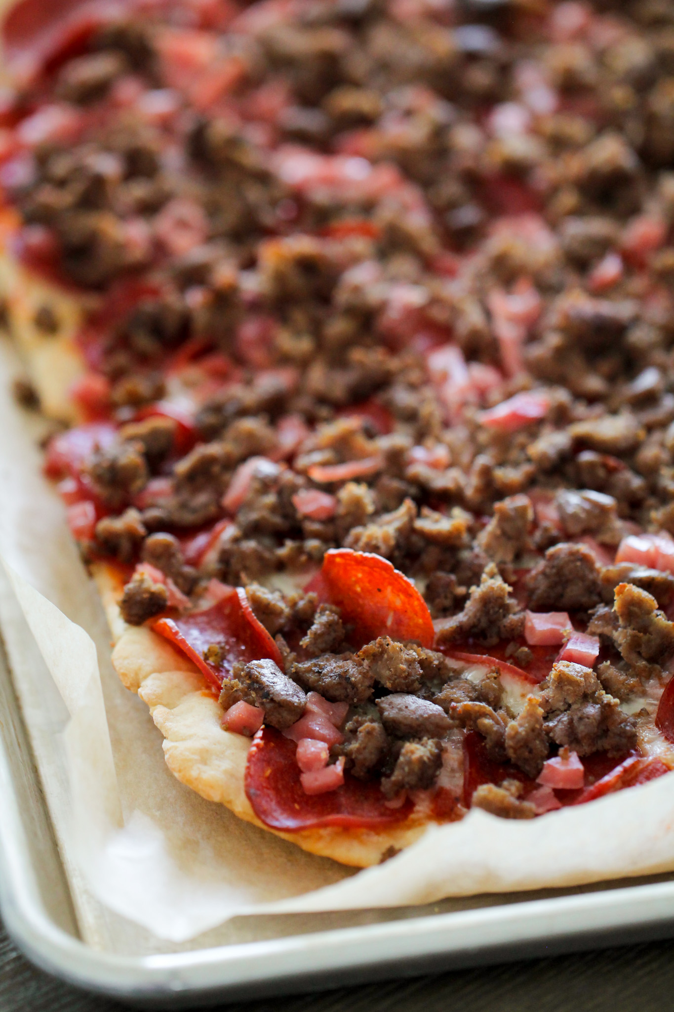 Meat Lovers Pizza Macro Friendly Food