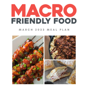 March 2023 Meal Plan