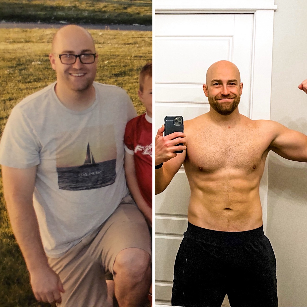Jared before and after Daily Lift