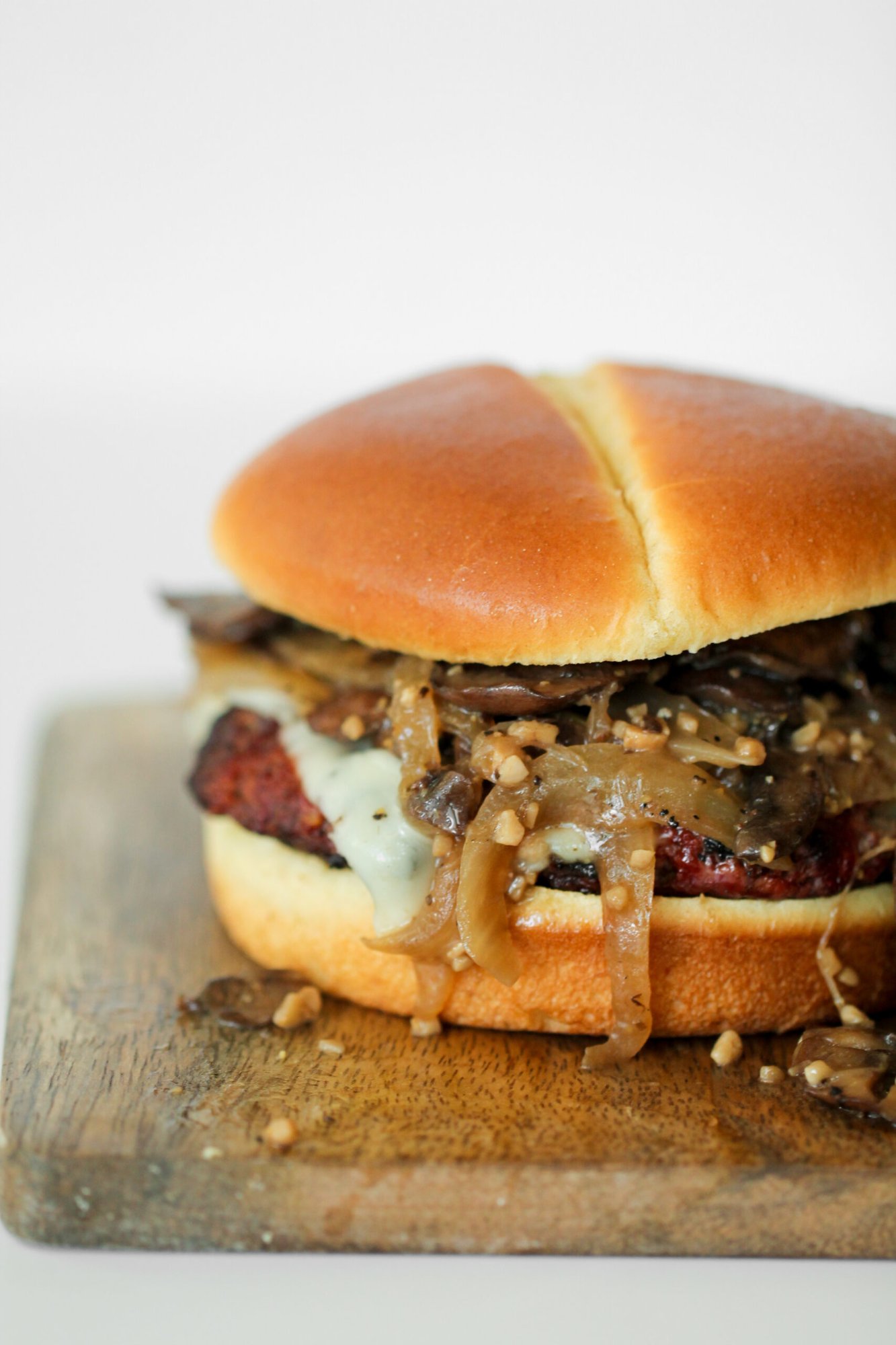 Swiss Mushroom Burger