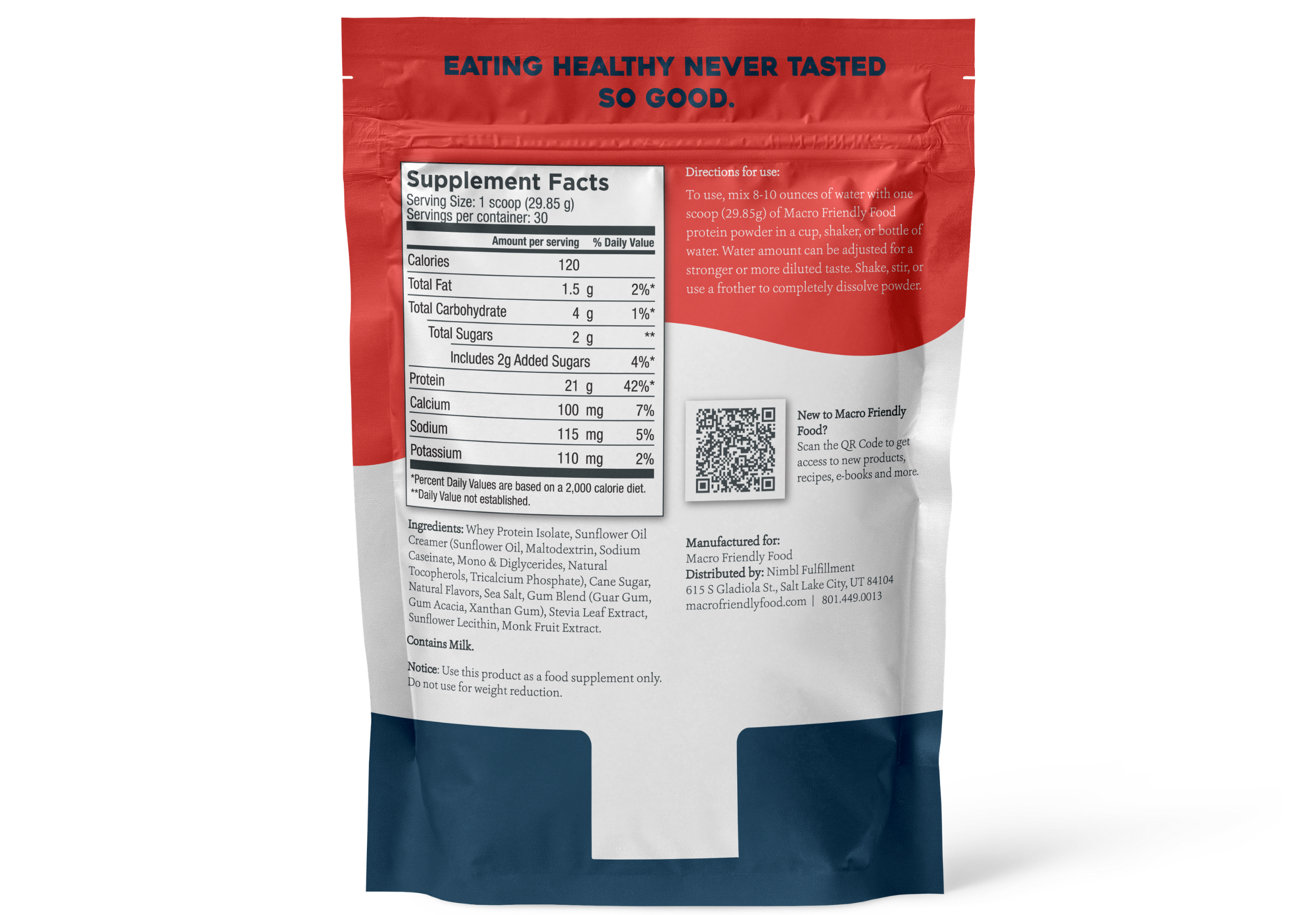 WPI Vanilla bag back